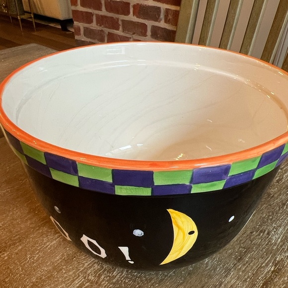 Ceramic Halloween Boo! Bowl - Picture 4 of 4